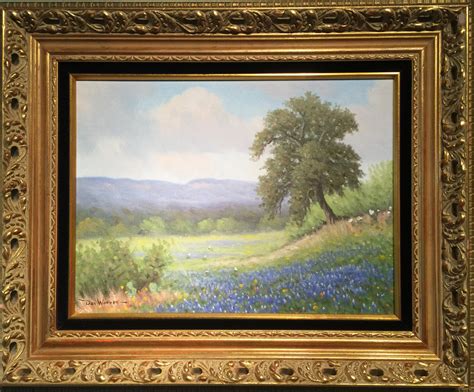 Don Warren Bluebonnet 1007 Texas Art Vintage Texas Paintings