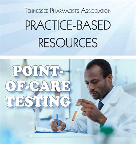 Point Of Care Testing Tennessee Pharmacists Association
