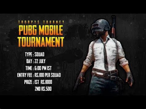 Contact pubg mobile:free tournament on messenger. PUBG MOBILE LIVE | Tournament Details in the Description ...