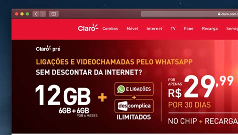 Claro Tem Plano Pré Pago Com Até 12 Gb Por R 30 Mensais Tecnoblog