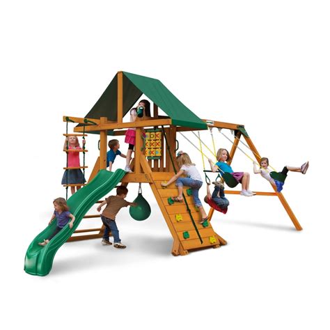 Gorilla Playsets Highpoint Residential Wood Playset At