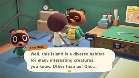 Animal Crossing New Horizons April 7 Tue Tom Nook What Should I Do