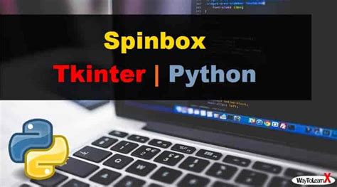 Spinbox Tkinter Python 3 Waytolearnx