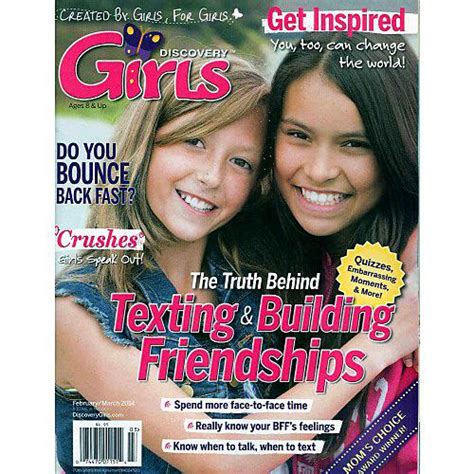 Longview Teen Lands Discovery Girls Magazine Cover