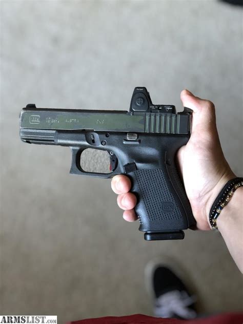 Armslist For Sale Glock 19 Gen 4 Mos W Trijicon Rmr