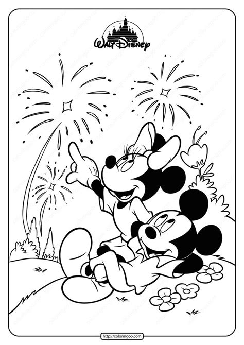 Https://wstravely.com/coloring Page/minnie And Mickey Christmas Coloring Pages