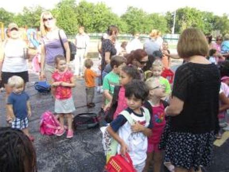 Parents Gather To Boohoo As Their Little Ones Start Kindergarten