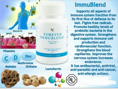 Help Support The Bodys Defence System With Forever Immublend This