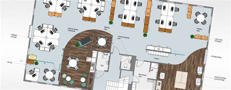 Office Space Planning And Layout Design