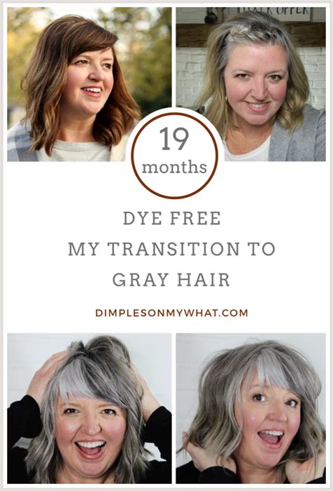transition to gray hair artofit