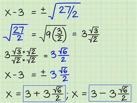 4 Ways To Solve Quadratic Equations Wikihow