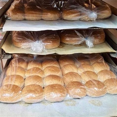 Rolls White Round Baps 6 Pack The Good Loaf