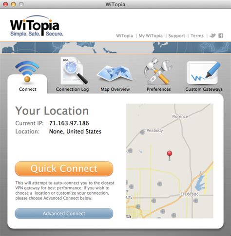 Square's cash app is launching bitcoin deposits, coindesk writes. WiTopia™ app setup for Mac 10.7-10.13 - personalVPN.com