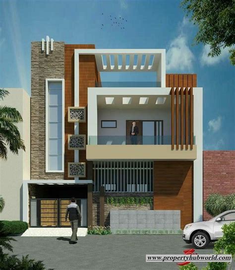 14 Simple Home Front Design Indian Style Pics