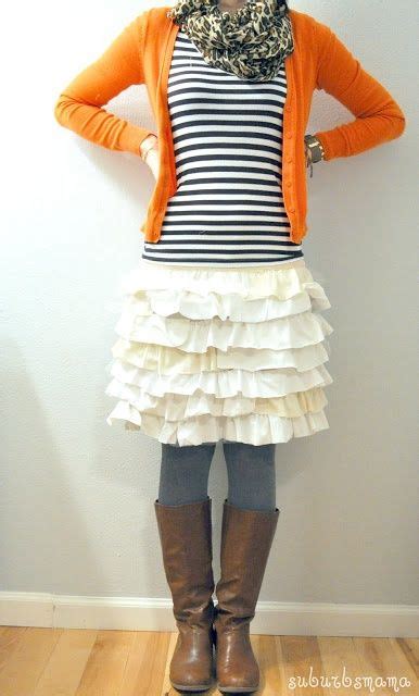 Tutorial Cute Ruffle Skirt Out Of Old T Shirts Old T Shirts