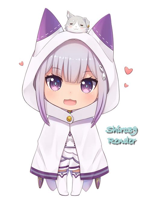 Render Emilia Rezero By Shirooo39 On Deviantart