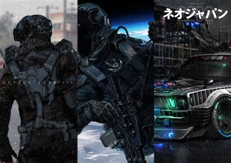 Futuristic Military Gear Illustrations By Talented Concept