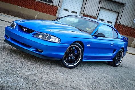 Bright Atlantic Blue Ford Code K7 1998 Ford Mustang Gt For Sale Mcg