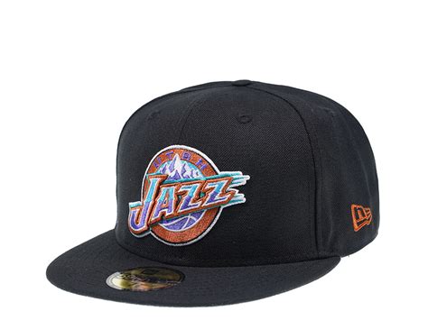 New era utah jazz 9forty cap. New Era Utah Jazz Classic Black Edition 59Fifty Fitted Cap ...