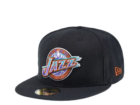 Free delivery for many products! New Era Utah Jazz Classic Black Edition 59Fifty Fitted Cap ...