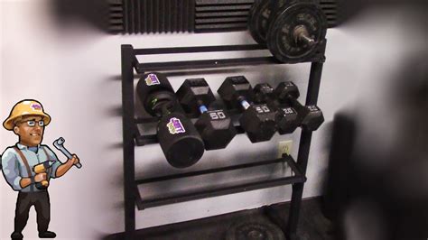 Craigslist scores, new deliveries, etc. How to Build a Home Dumbbell Weight Rack - DIY - YouTube