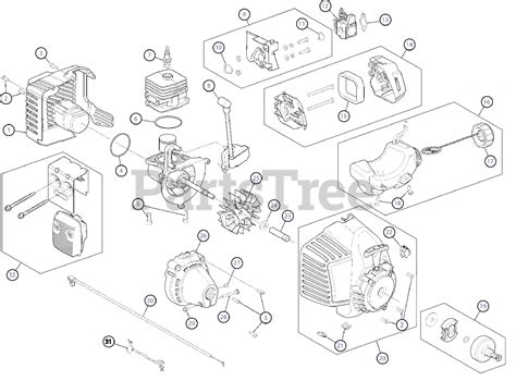 Bolens Bl Cd G Bolens String Trimmer Engine Assembly Parts Lookup With Diagrams