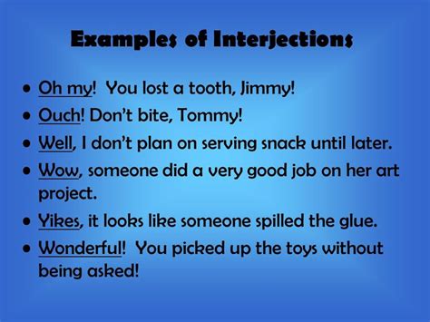What Are Interjections And How Do You Use Them Learn English
