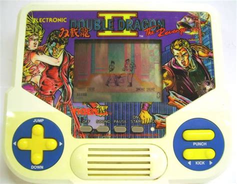 Tiger Electronic Handheld Game Double Dragon Ii The Revenge