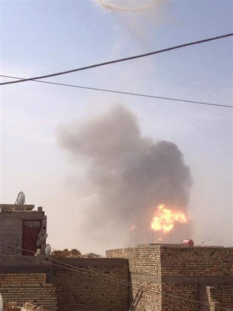 Haidar Sumeri On Twitter Pics Of The Blast That Rocked E Baghdad