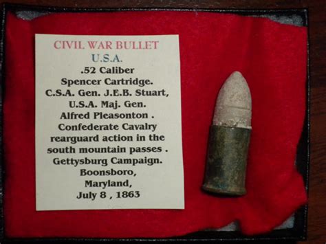 Original Spencer Bullet For Spencer Carbine Uncle Daveys Americana