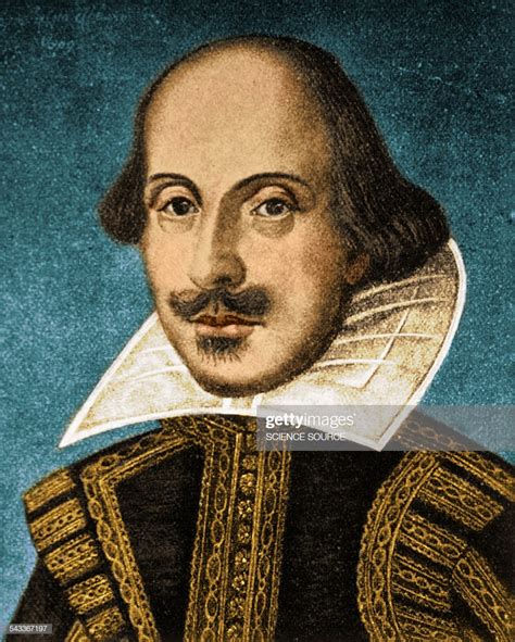 William Shakespeare English Poet And Playwright Stock Illustration
