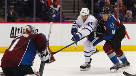 Nazem kadri grabs a piece of joe thornton's beard. Kadri, Andersen lead Leafs over Avs - TSN.ca
