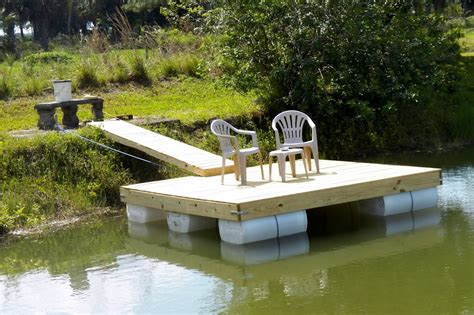 My Backyard: We Built our own Floating Dock