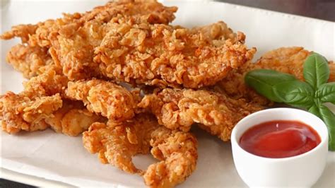 Crispy Chicken Fingers Chicken Strips Recipe By Maria Ansari چائے