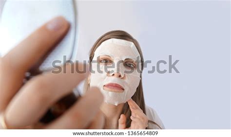 Beautiful Cute Girl Mask Skin Care Stock Photo 1365654809 Shutterstock