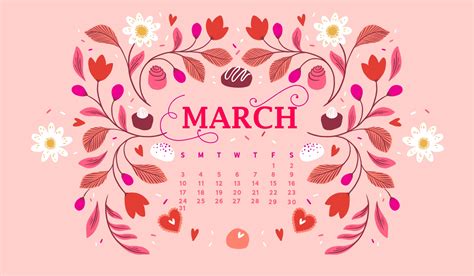 🔥 Download March Desktop Background Screensaver Calendar By Kwillis76
