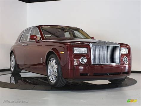 2009 madeira red rolls-royce phantom sedan #61345723 photo #8