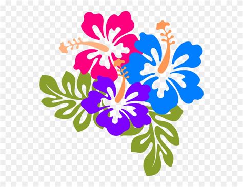 Hawaiian Flower Clipart Clip Art Library