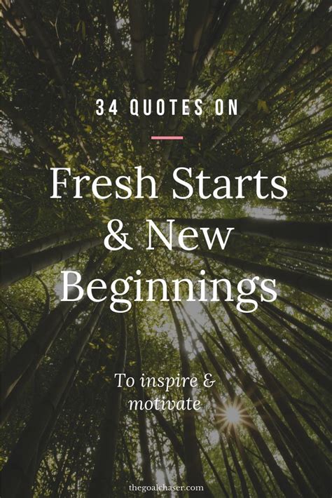 34 Fresh Start Quotes To Inspire A New Beginning Start Quotes New