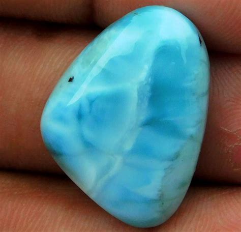Excellent Blue Larimar Gemstone Genuine Larimar Stone 1860 Etsy