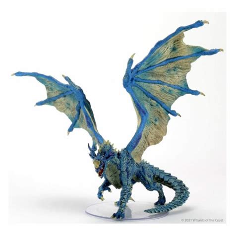 Dungeons And Dragons Icons Of The Realms Adult Blue Dragon Figure 1