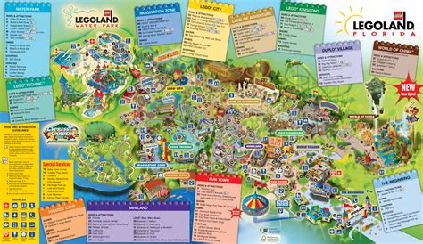 O Melhor De Orlando Fl Mapa Legoland Florida
