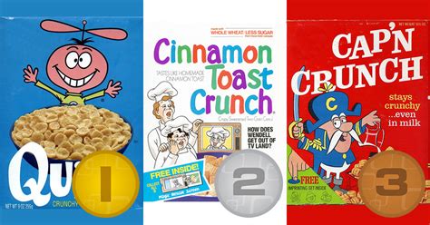 The Top 3 Breakfast Cereals Of All Time What Is Your Favorite