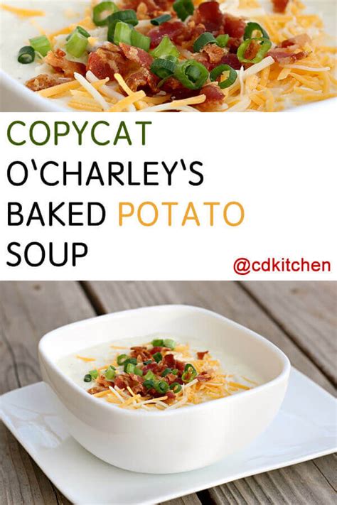 03.11.2020 · o'charley's recipes (10) olive garden recipes (23) on the border mexican grill & cantina recipes (1) outback steakhouse recipes (13) p. Copycat O'Charley's Baked Potato Soup Recipe | CDKitchen.com