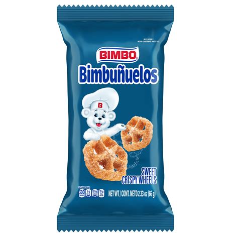 Bimbo Bimbunuelos Crispy Wheels Pastry No High Fructose Corn Syrup 4