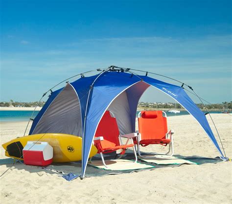 Lightspeed Outdoors Quick Beach Canopy Tent Blue Sports