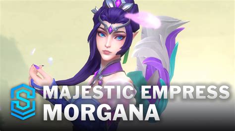 Majestic Empress Morgana Wild Rift Skin Spotlight Youtube