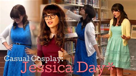 Casual Cosplay Jessica Day From New Girl Youtube