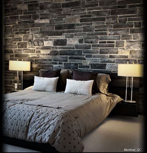 Cultured Stone In Canada Residential Interiors Gallery Bedroom