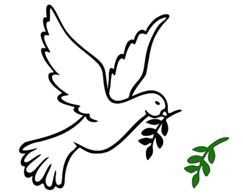 Peace Sign Dove Clipart Best